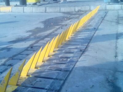 light weight sharp tyre killers installed in karachi