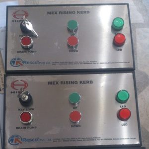 mex rising kerb button controls
