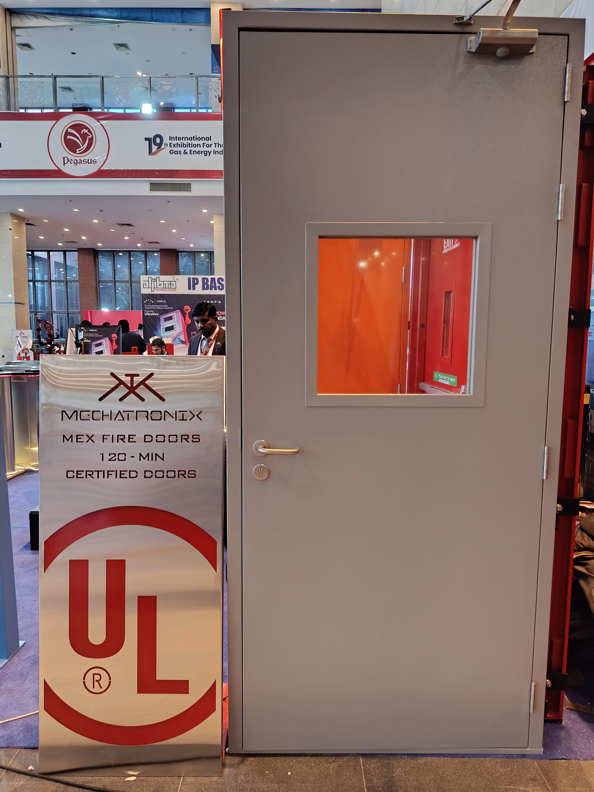 UL listed fire door