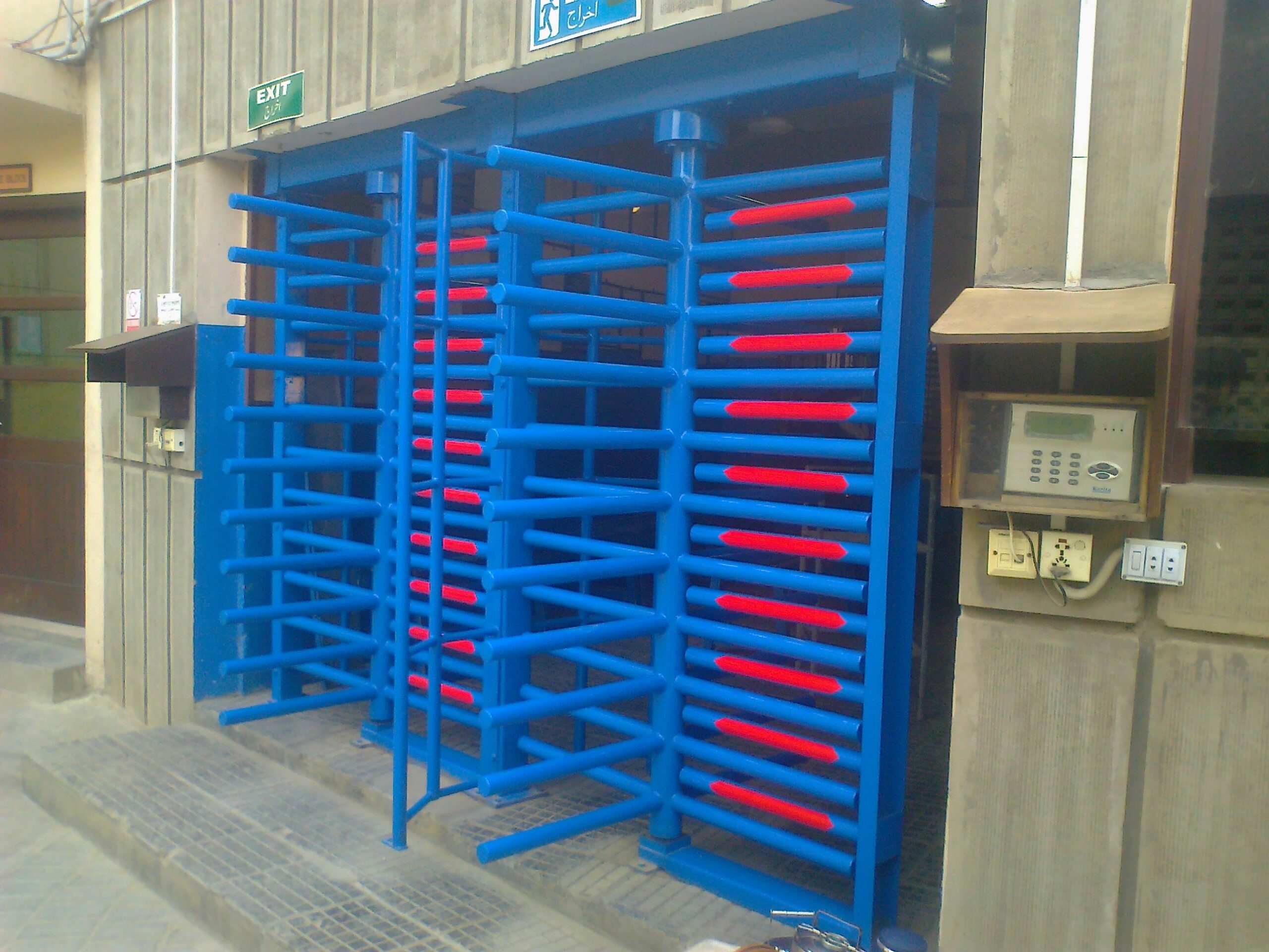 full height security turnstile in pakistan