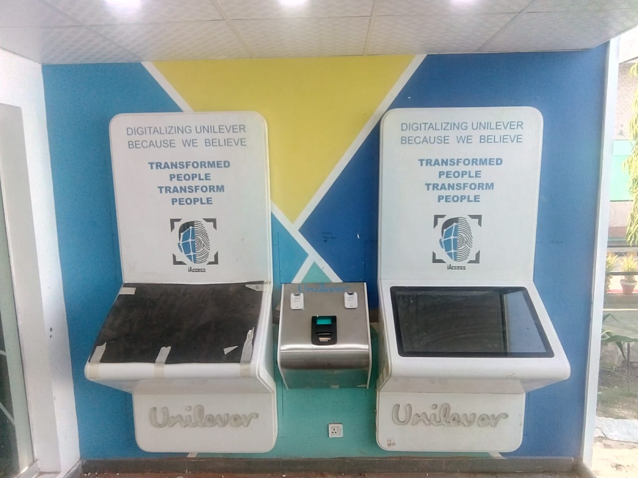 access control system machine at uniliver pakistan