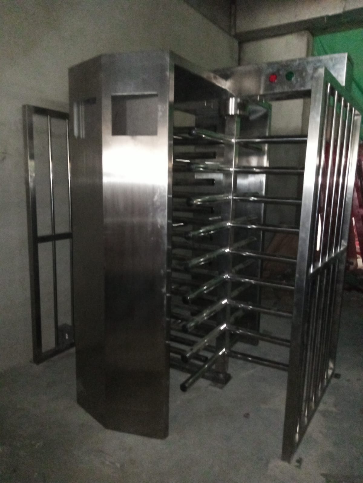 full height platinum turnstile