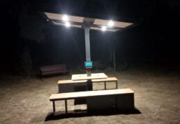 solar-gazebo-at-night